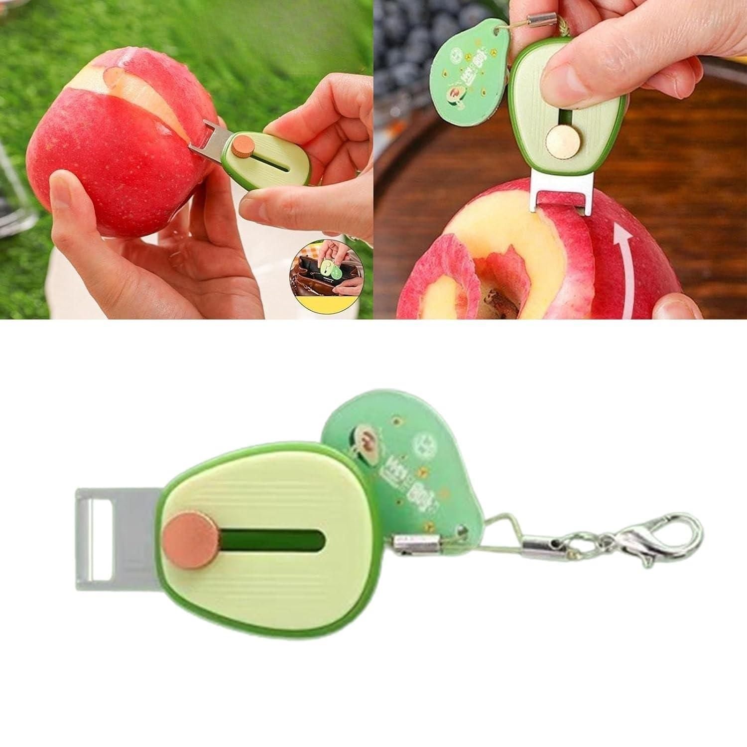 Retractable Mini Peeler Vegetable Peeler for Outdoor Activities Picnics Home