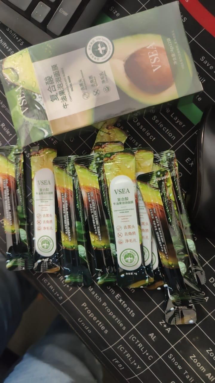 Compound Acid Avocado Bubble Mask