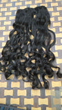 24"inch Clips Based Synthetic Hair Extension for women