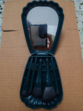 5pcs Soft Bristles with Mirror Case