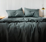 Linen Cotton Duvet Cover Sets-21