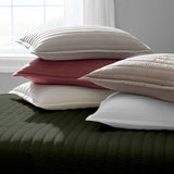 Channel stitch - Pure Cotton Sateen Quilt Sets-1