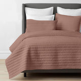 Channel stitch - Pure Cotton Sateen Quilt Sets-7